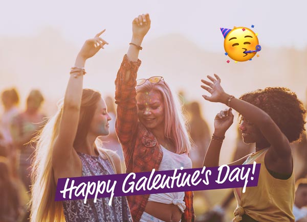 Happy Galentine's Day: Feier mit friendsUp die Frauen-Freundschaften!