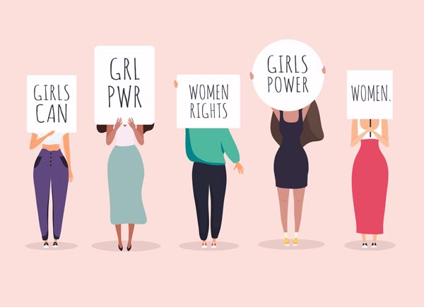 Girls can. GRL PWR. Women Rights. Girls Power. Women.